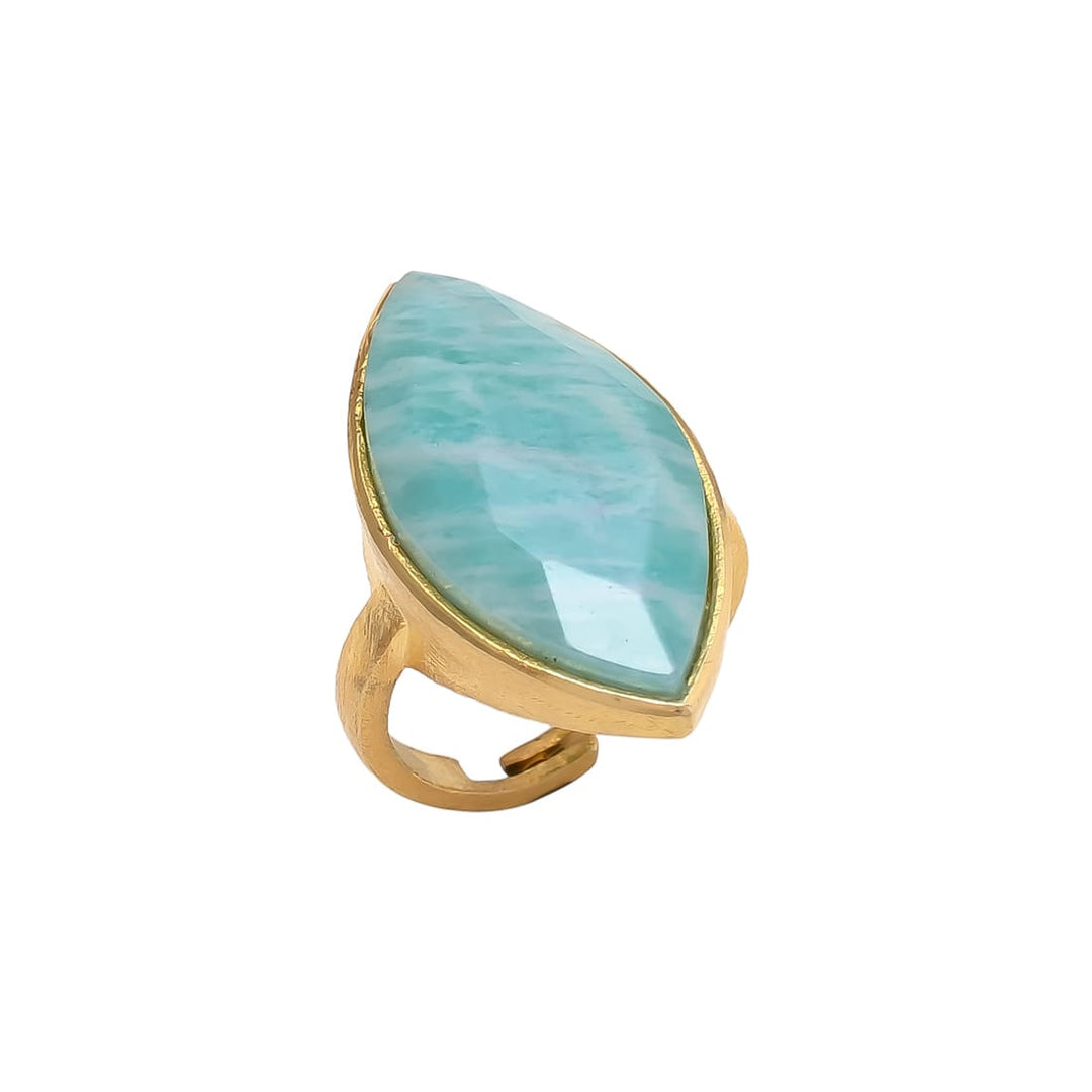 Amelie Amazonite Ring