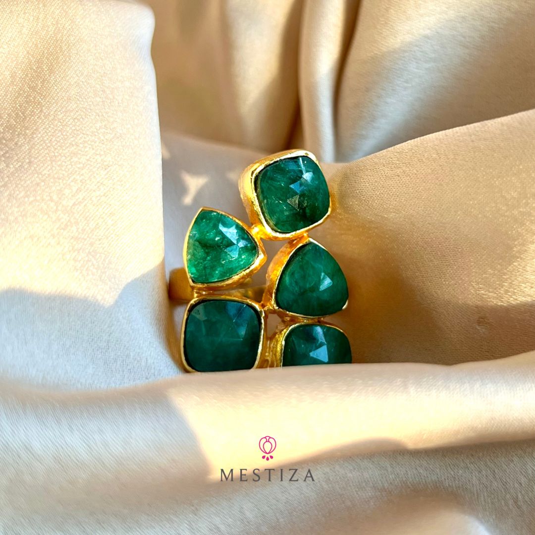 Anillo Shine Esmeralda