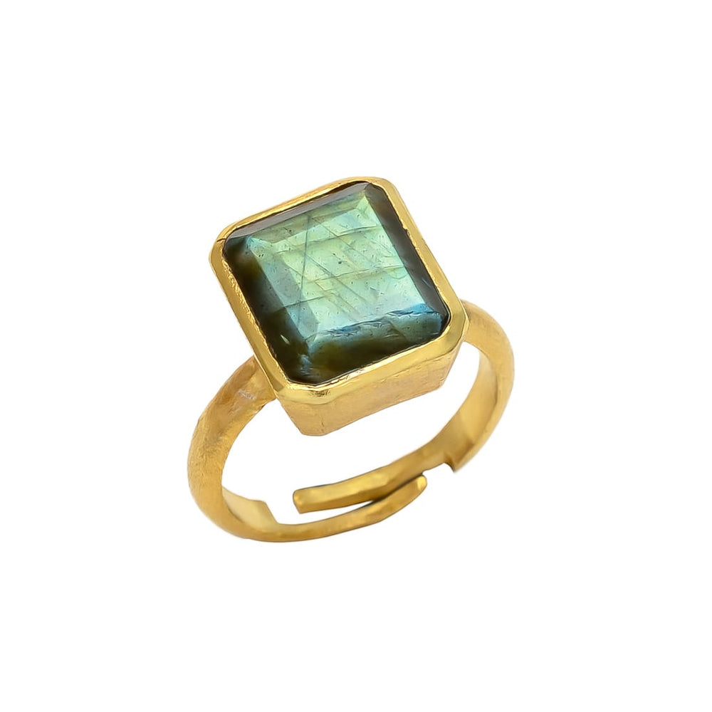 anillos con piedras naturales