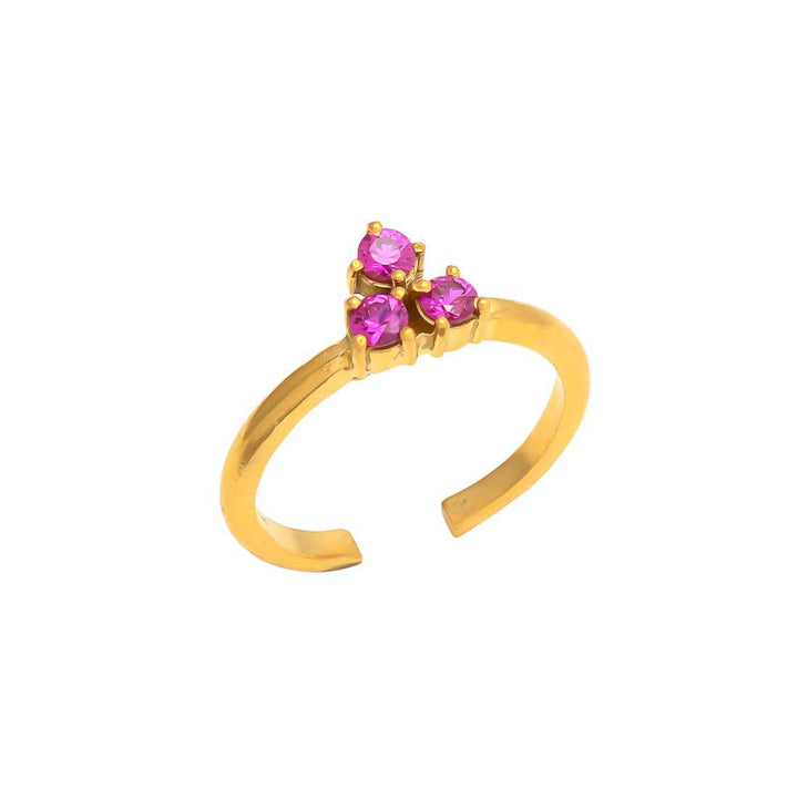 anillos con circonitas