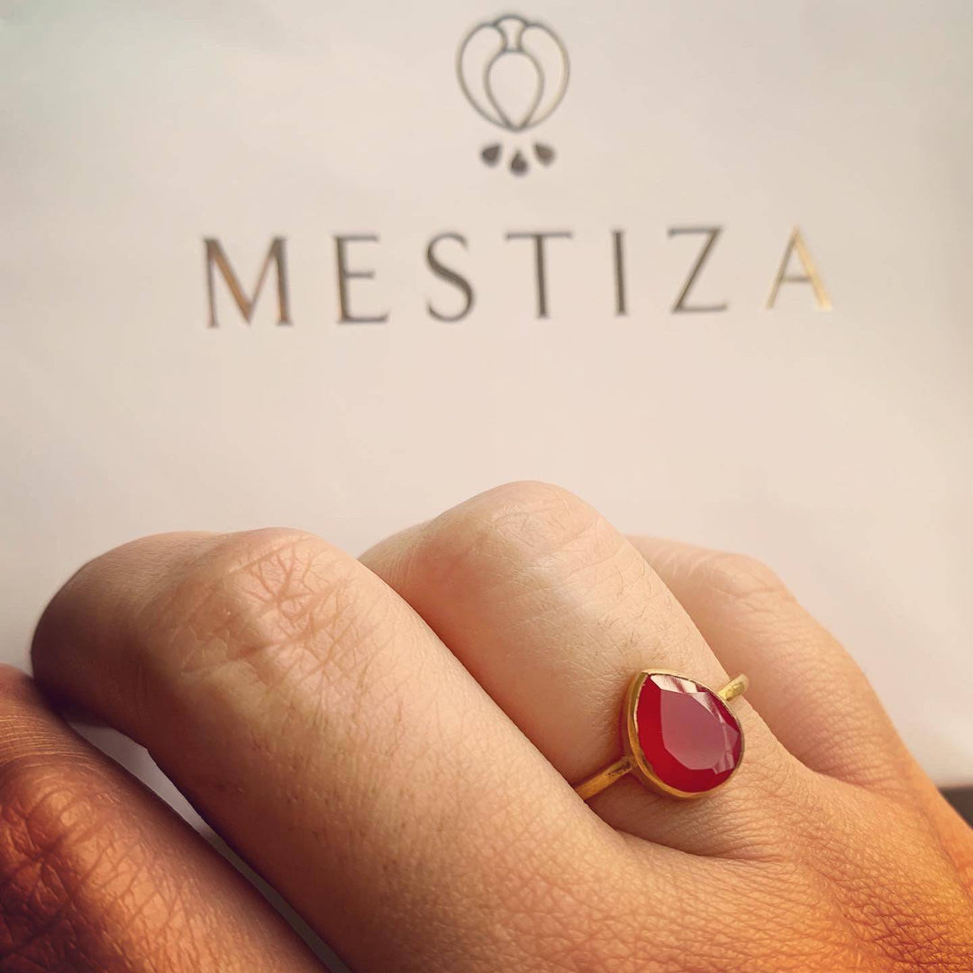 anillos rojos