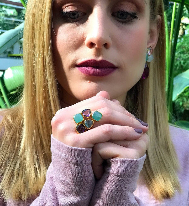 anillos de colores