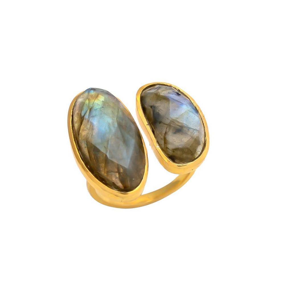 anillos con piedras naturales