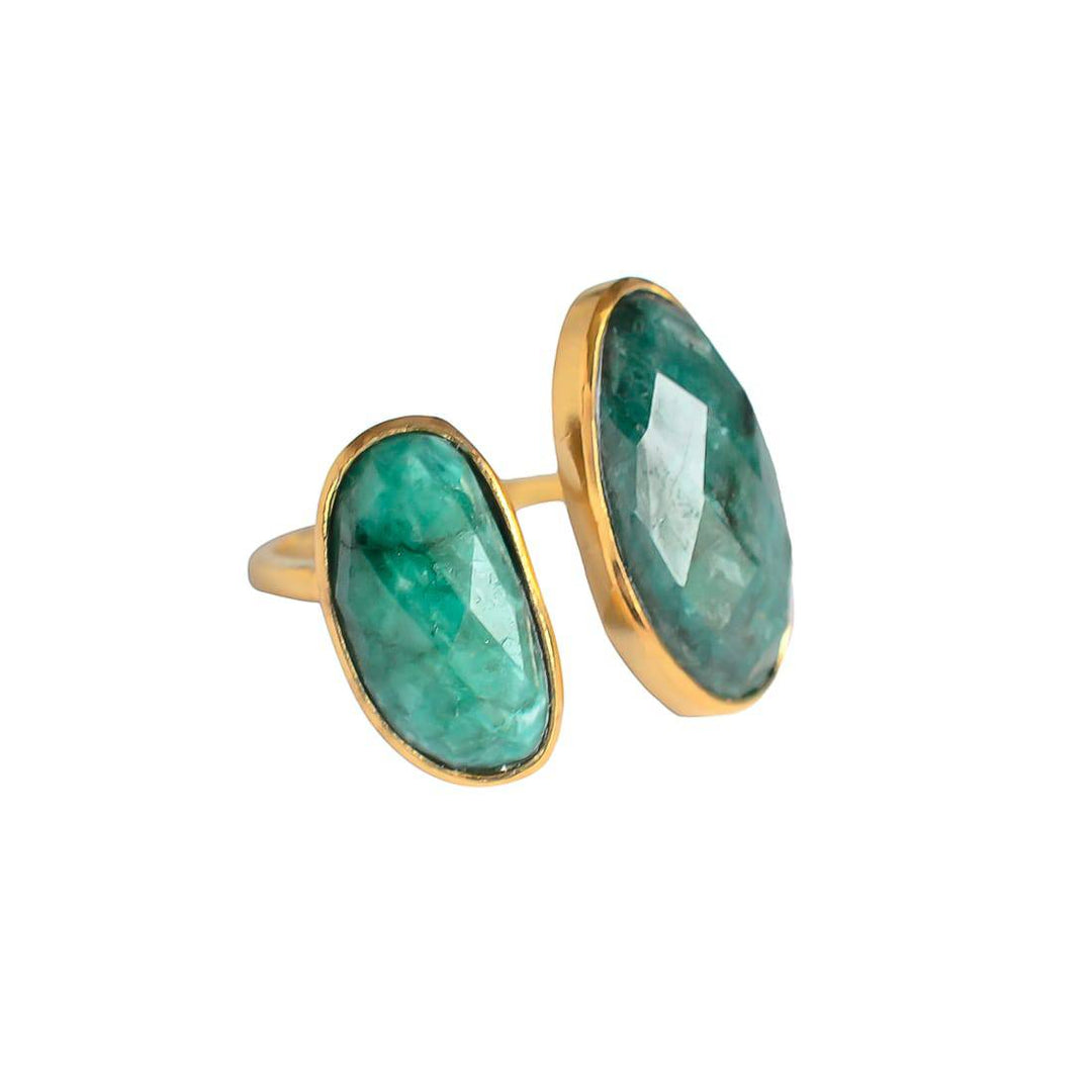 anillos con piedras naturales
