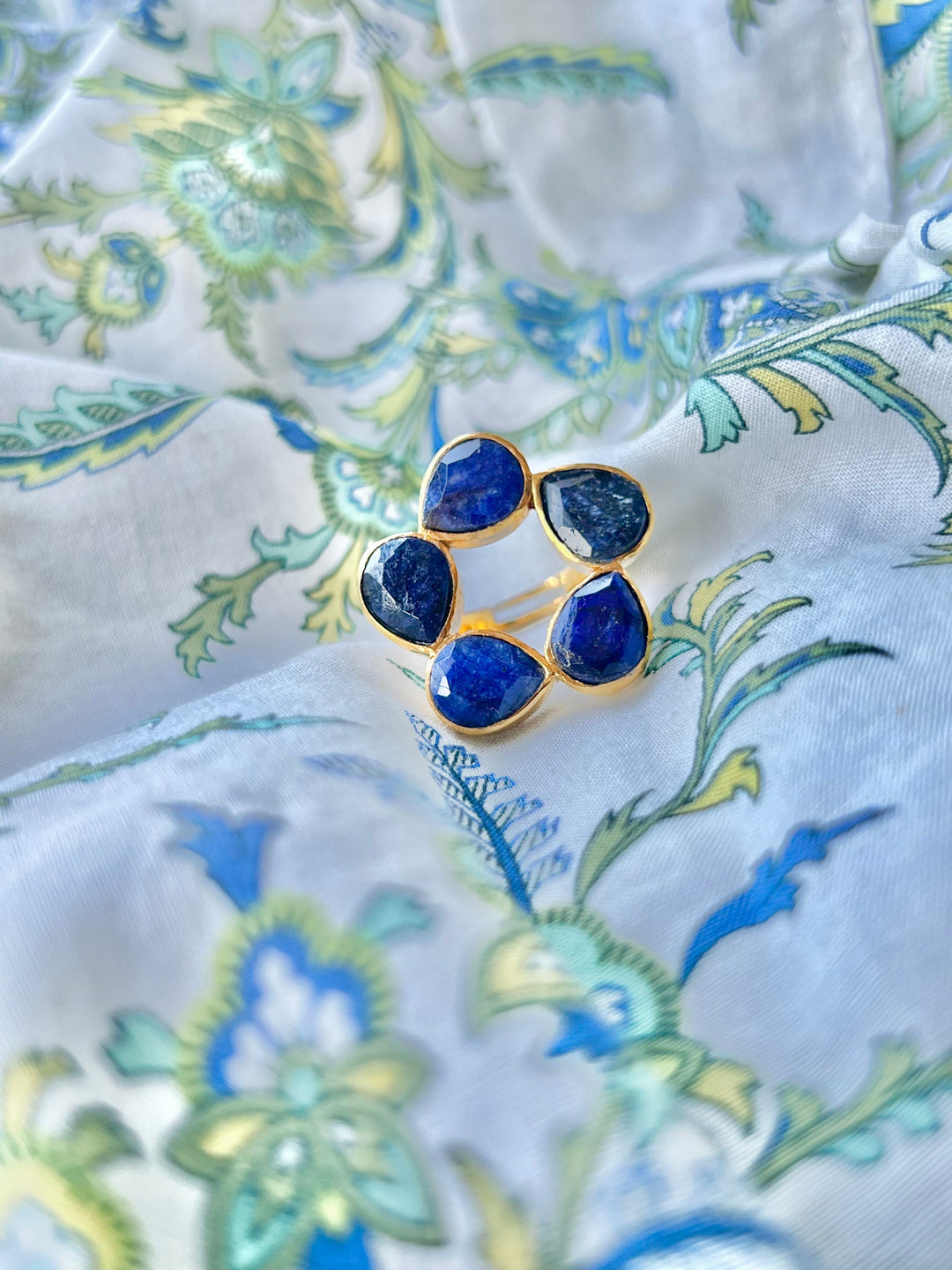 Anillos: Mint Azul - Mestiza Joyas