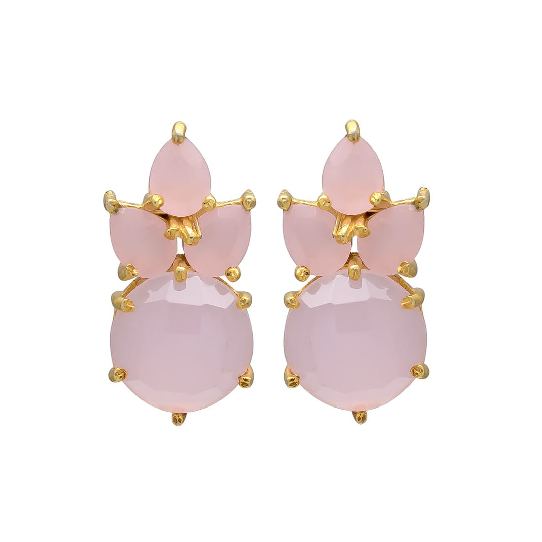 Earrings with Mier Emerald stones