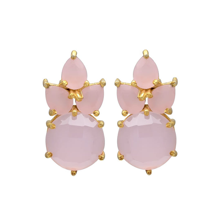 Earrings with Mier Emerald stones