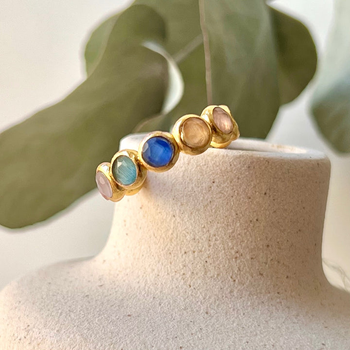 Anillo con piedras Jolie Multicolor