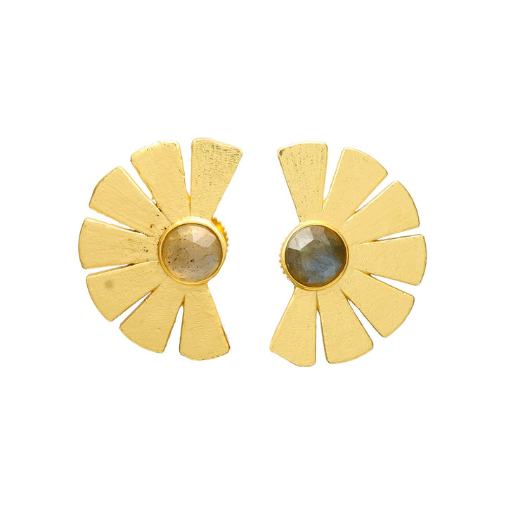 Pendientes con piedras Elis Labradorita