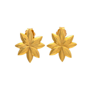 Pendientes Dorados Mor - Mestiza Joyas