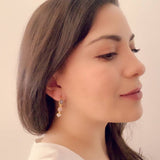 Pendientes piedras Mónaco Aguamarina - Mestiza Joyas