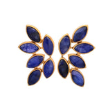 Pendientes piedras Sofía Azul - Mestiza Joyas