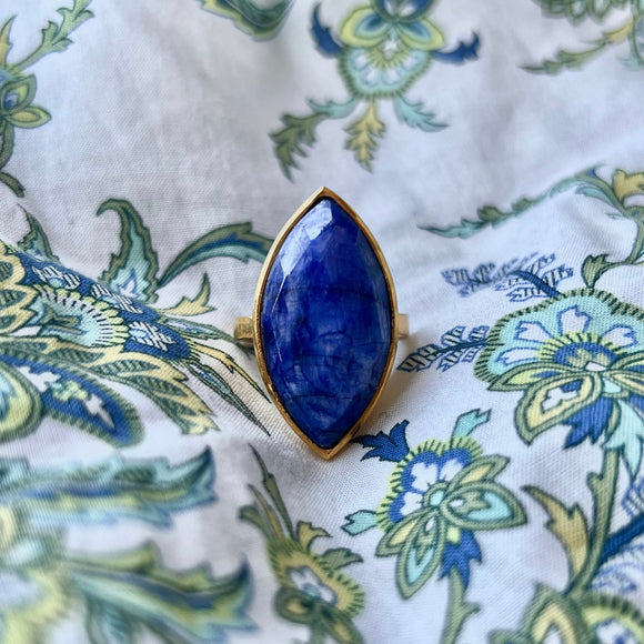 Anillos: Amelie Azul - Mestiza Joyas