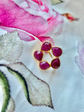 Anillos: Mint Granate - Mestiza Joyas